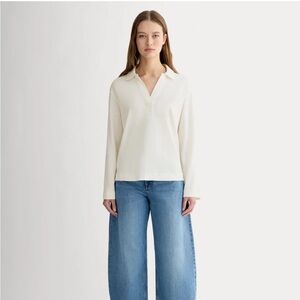 THE MARINER RUGBY TOP in Bone